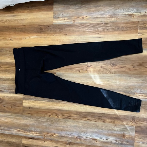 All black lululemon leggings - Picture 2 of 2
